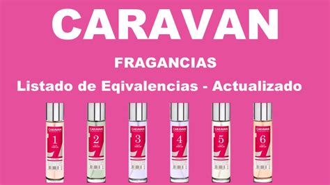 caravan 45 a que perfume imita|equivalencias de caravans para hombre.